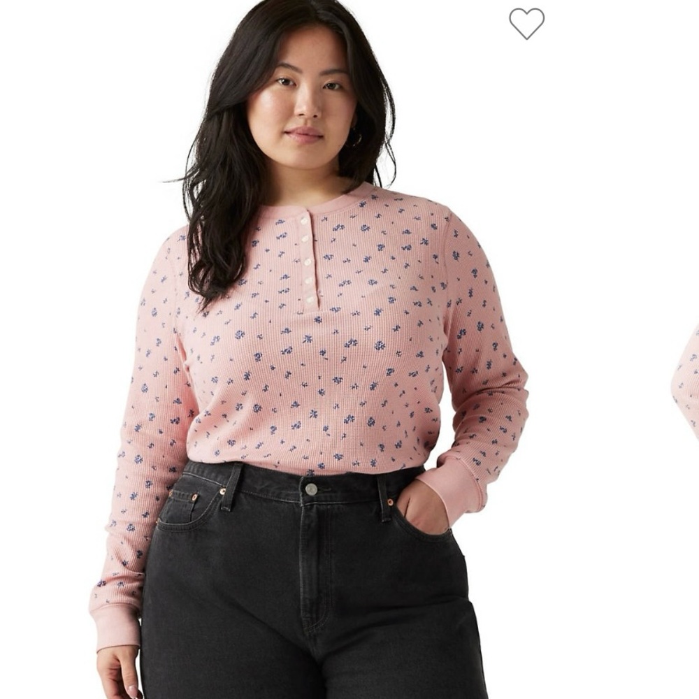 LEVI SIMPLIFIED NINA Pink Floral Women's Thermal